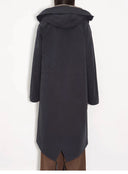 "Winter Institute" Windproof and Warm Drop Shoulder Large Version Long Hooded Detachable Liner Parka