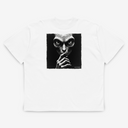Unisex Aliens organic oversized high neck t-shirt
