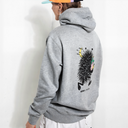 Unisex Premium Unisex Heavy Cotton Hoodie Stinky - Grey