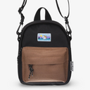 Moomintroll Adventure Cross Body Bag - Black and Brown