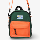 Moomintroll Adventure Cross Body Bag - Dark Green and Orange