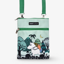 Moomintroll Adventuring Neck/Passport Bag - Green
