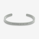 Bracelet for Him - Never Give Up