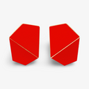 Folded Wide Earrings