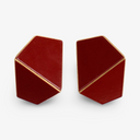 Folded Wide Earrings