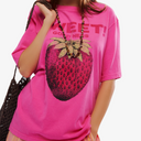 Women's Oversize Cotton Graphic T-Shirt
