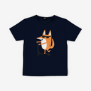 Kids Scootering Fox T-Shirt