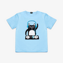 Kids DJ Cat T-Shirt