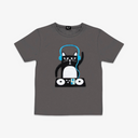 Kids DJ Cat T-Shirt