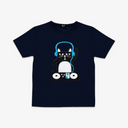 Kids DJ Cat T-Shirt