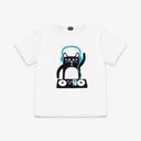 Kids DJ Cat T-Shirt