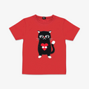 Kids Heartful Cat T-Shirt