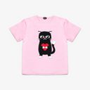 Kids Heartful Cat T-Shirt
