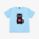 Kids Heartful Cat T-Shirt