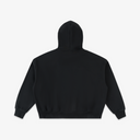 Men's Fleeced Full-Zip Boxy Hoodie
