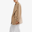 Ari Herringbone Peacoat