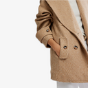 Ari Herringbone Peacoat