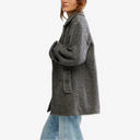 Ari Herringbone Peacoat