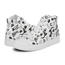 Men’s high top canvas shoes