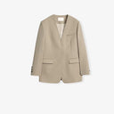 Australian Merino Wool Classic Simple Collarless Deep V-Neck Suit