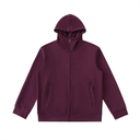 Unisex Essential Heavyweight High Neck  Zip-Up Hoodie