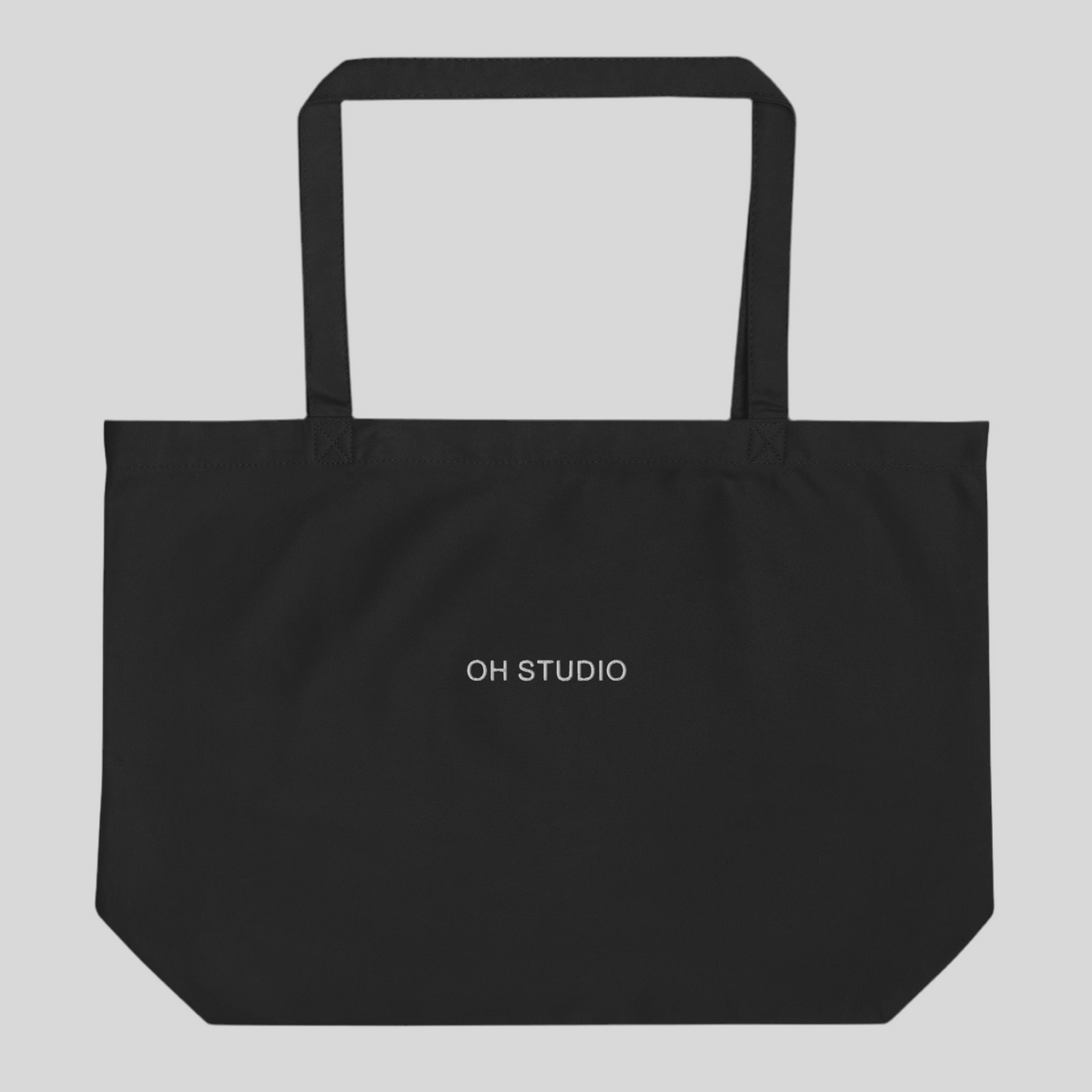 Large organic tote bag