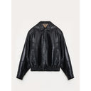Imported Waxed Sheep Leather Retro Work Jacket Coat for Women "Fashionable Luke"