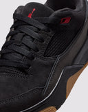 Flight Court Grade School Boys' "Black/Varsity Red/Gum Med Brown" Shoe