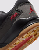 Flight Court Grade School Boys' "Black/Varsity Red/Gum Med Brown" Shoe
