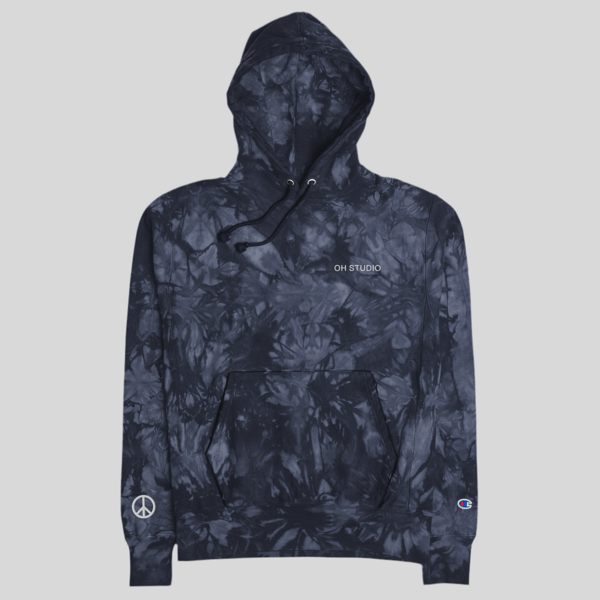 Women's Champion tie-dye hoodie