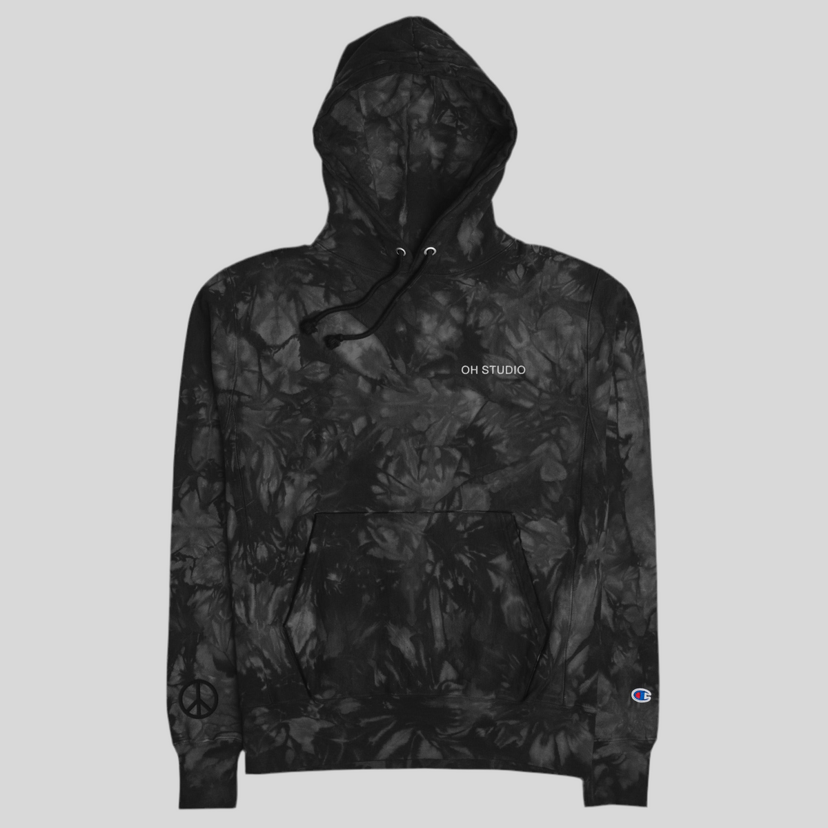 Women's Champion tie-dye hoodie