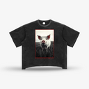 Men's Pig Raw Edge Snow Washed Boxy T-Shirt