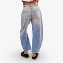 We the Free Good Luck Mid Rise Barrel Leg Jeans