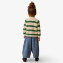 Kids' Tulip Appliqué Zip Sweater