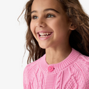 Kids' Cable Cotton Cardigan