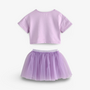 Kids' T-Shirt & Tutu Skirt Set
