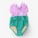Kids' Metallic One-Piece Swimsuit