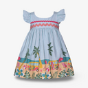 Beach Border Scenic Dress