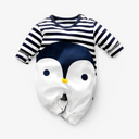 Penguin Newborn Romper & Onesie Set - Baby Girl & Boy Outfit - Newborn Clothes - Gift