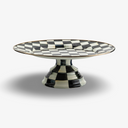 Courtly Check Pedestal Platter