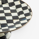 Courtly Check Pedestal Platter