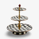 Courtly Check Three Tier Sweet Stand
