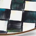 Courtly Check Enameled Steel Abundant Bowl
