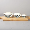 Courtly Check Set of 3 Mixing Bowls