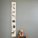 Growth Chart For Kids - Wild Animals