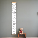 Growth Chart For Kids - Farm Animals