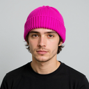 Mens Kim And Bae Rib Cuff Beanie