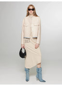 "Style in the City" Original Printed One-Shoulder Bias-Cut Dress Women'S Pleated Waist Slimming Long Dress Spring