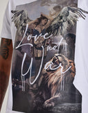 Aphrodite Love Not War Tee