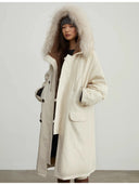 Fireladyfur Women’S Hooded down Parka Cold Weather“Manchester City Old Story”